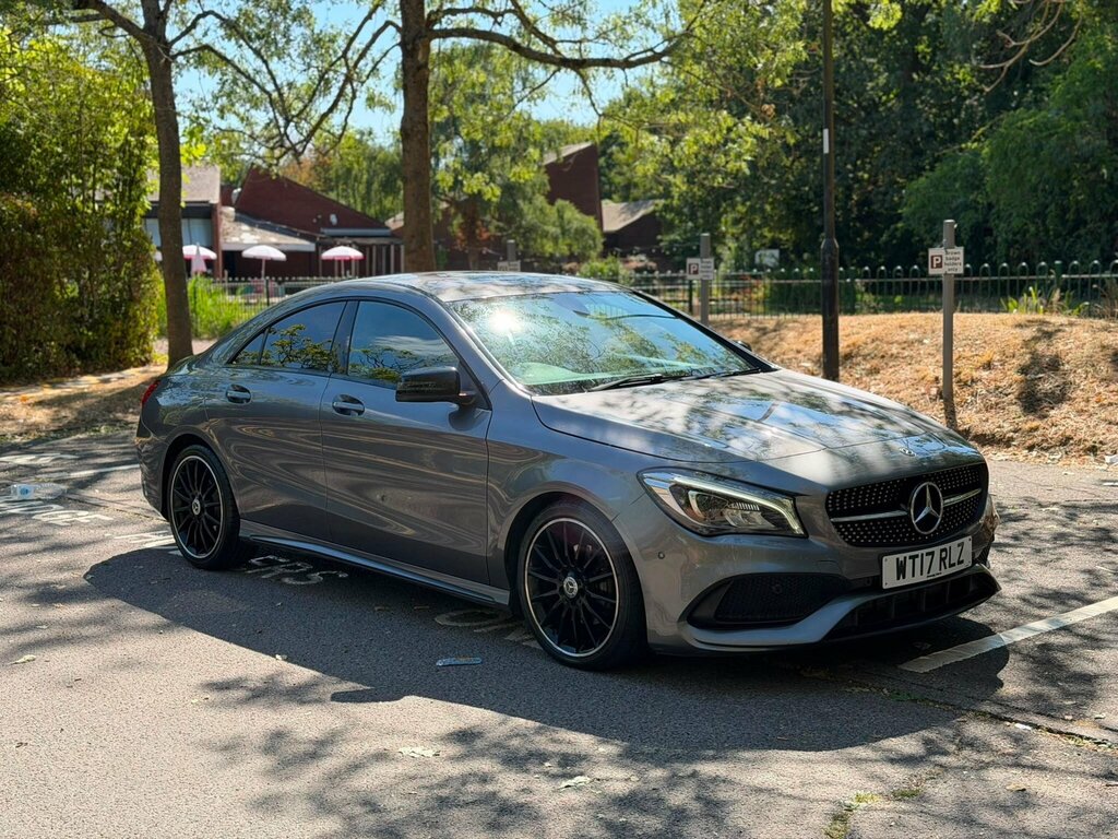 Mercedes-Benz CLA Class 2.1 Cla200d Amg Line Coupe Euro 6 Ss Grey