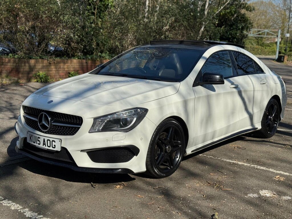 Mercedes-Benz CLA Class Saloon 1.6 Cla180 Sport Coupe Euro 6 Ss 20 White #7