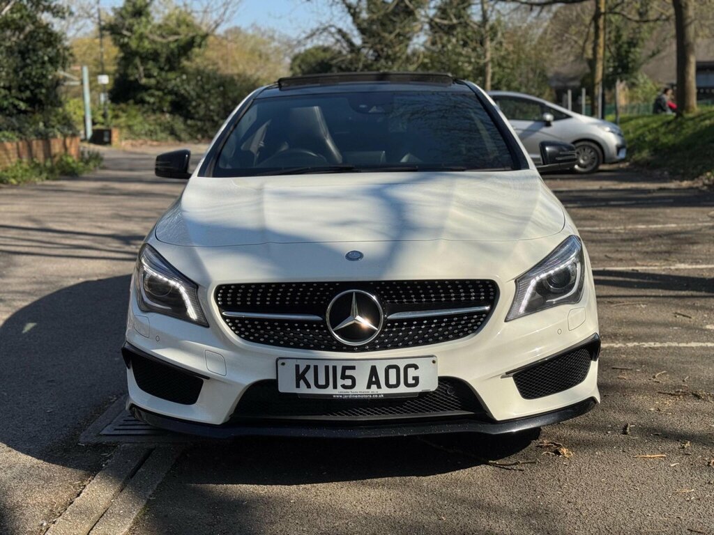 Mercedes-Benz CLA Class Saloon 1.6 Cla180 Sport Coupe Euro 6 Ss 20 White #8