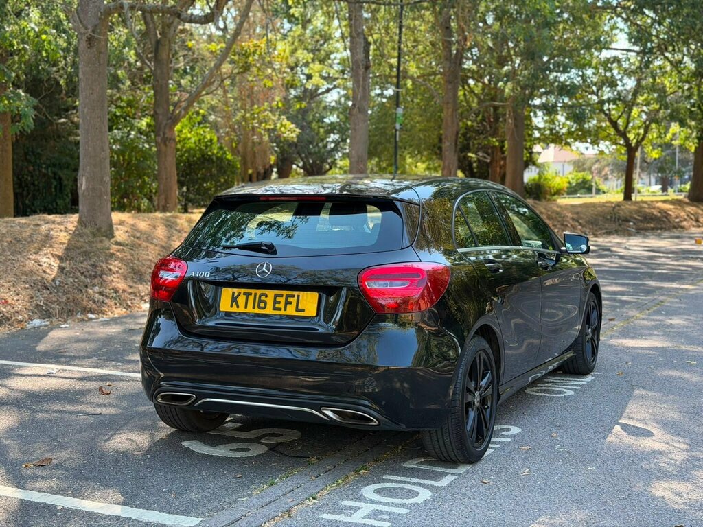 Mercedes-Benz A Class 1.6 A180 Sport 7G-dct Euro 6 Ss Black #3