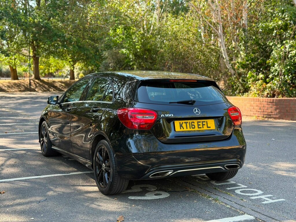 Mercedes-Benz A Class 1.6 A180 Sport 7G-dct Euro 6 Ss Black #5