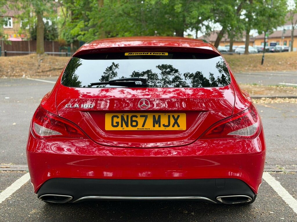 Mercedes-Benz CLA Class 1.6 Cla180 Sport Shooting Brake 7G-dct Euro 6 Ss Red #6