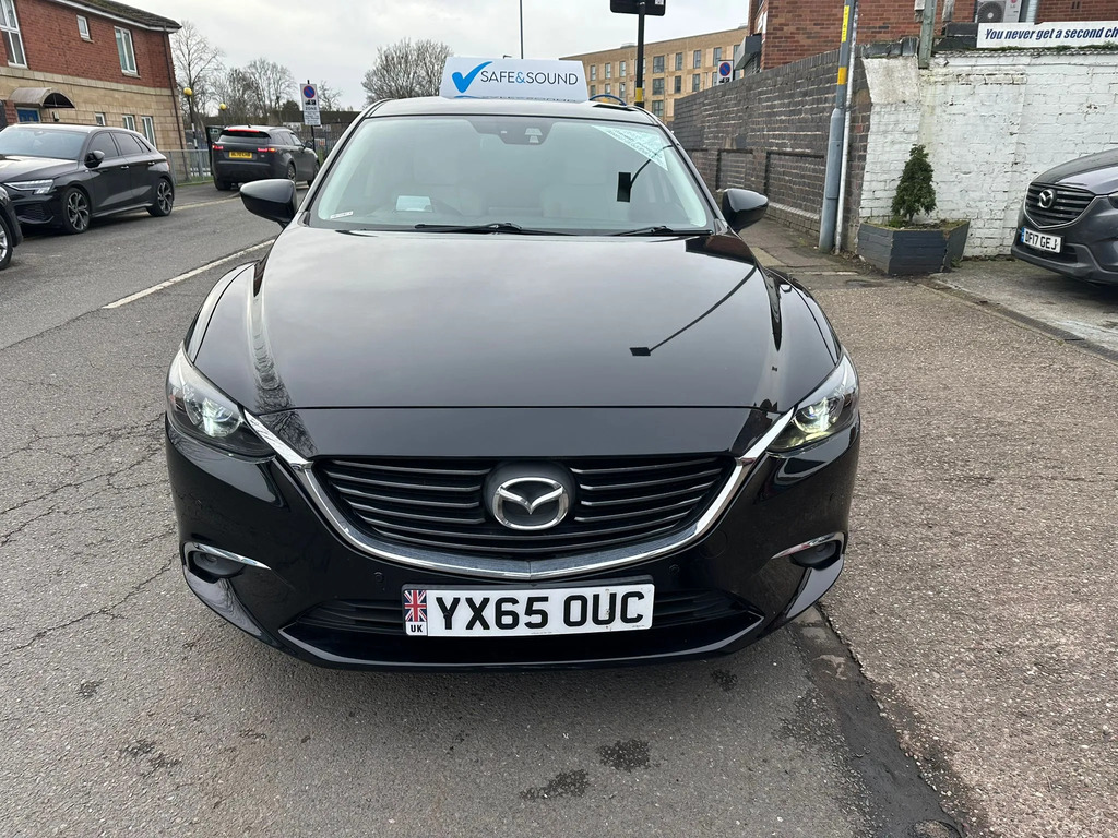 Mazda 6 Saloon YX65OUC Black #3