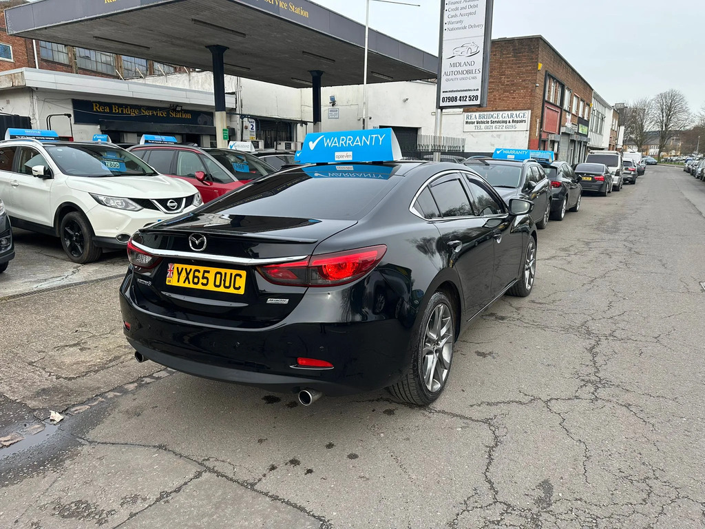 Mazda 6 Saloon YX65OUC Black #5