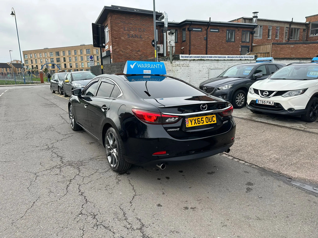 Mazda 6 Saloon YX65OUC Black #6