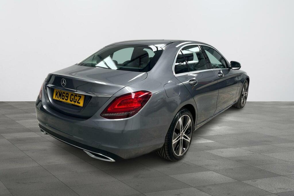 Mercedes-Benz C Class 1.5 C200 Mhev Eq Boost Sport G-tronic Euro 6 Ss KM69GGZ Grey #3