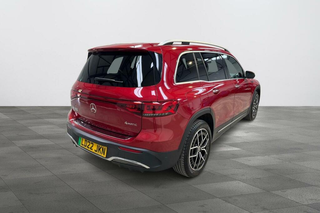 Mercedes-Benz EQB Suv Red #3