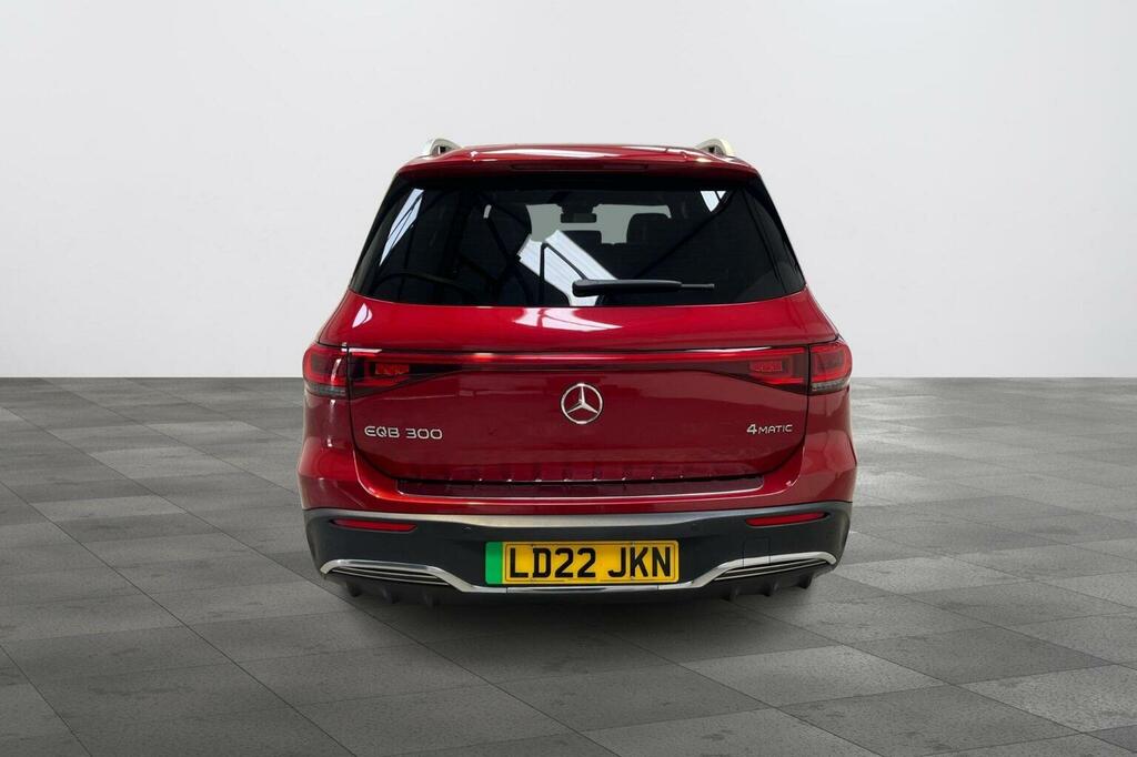 Mercedes-Benz EQB Suv Red #4