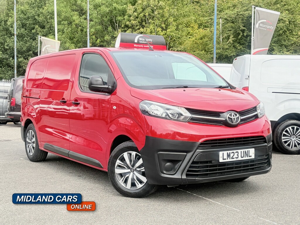 Toyota PROACE Panel Van 1.5 D Active 2023 Red