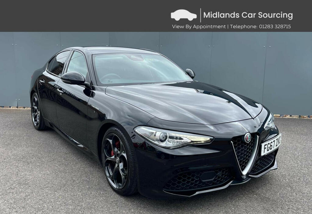 Alfa Romeo Giulia 2.0T Veloce Saloon Euro 6 Ss 2 Black