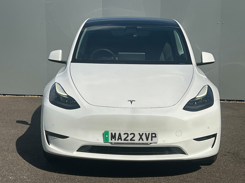 Tesla Model Y Model Y Hatchback MA22XVP White #2