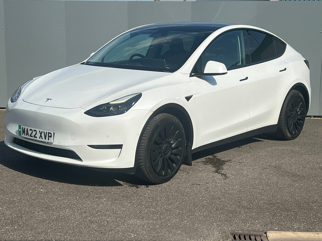 Tesla Model Y Model Y Hatchback MA22XVP White #3