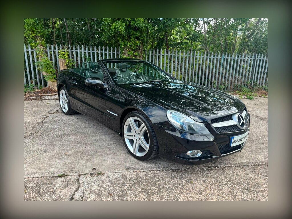 Mercedes-Benz SL Class 3.5 Sl350 7G-tronic Black #4