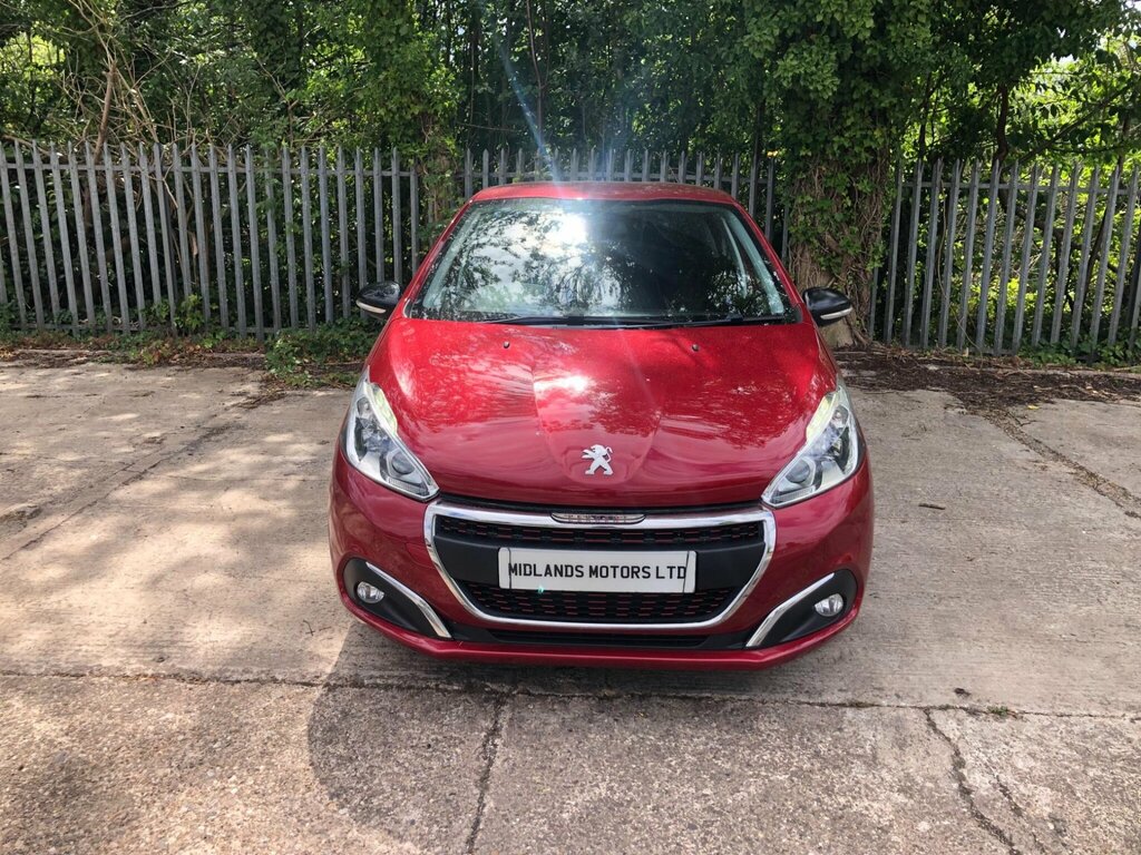 Peugeot 208 1.2 Puretech Gt Line Euro 6 Ss Red #5