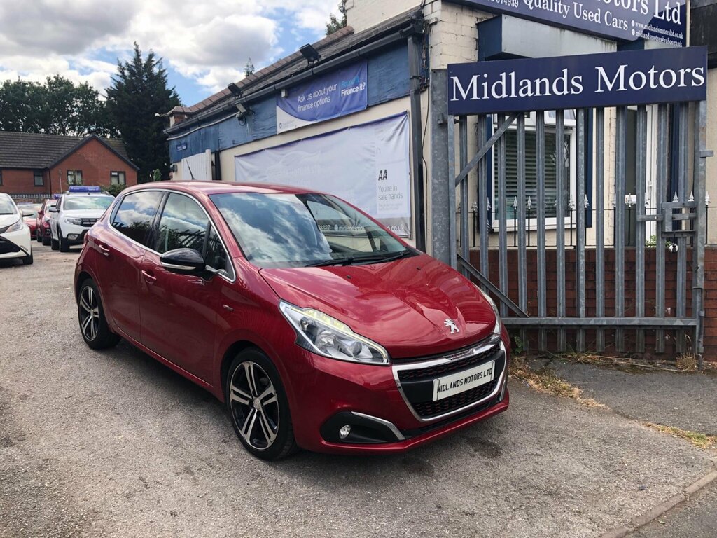 Peugeot 208 1.2 Puretech Gt Line Euro 6 Ss Red