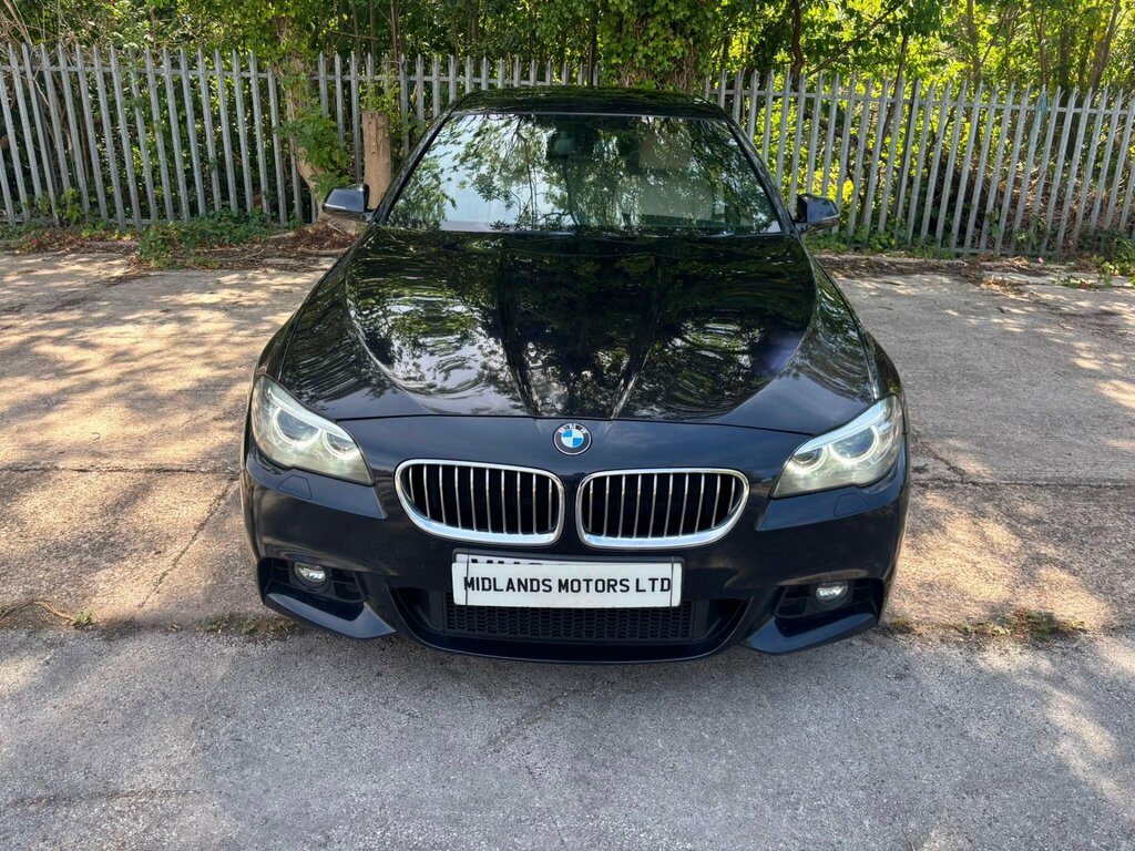 BMW 5 Series 2.0 520D M Sport Euro 6 Ss Black #5