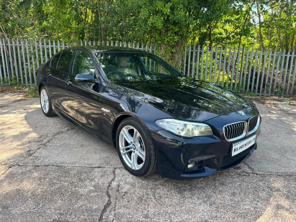 BMW 5 Series 2.0 520D M Sport Euro 6 Ss Black #4