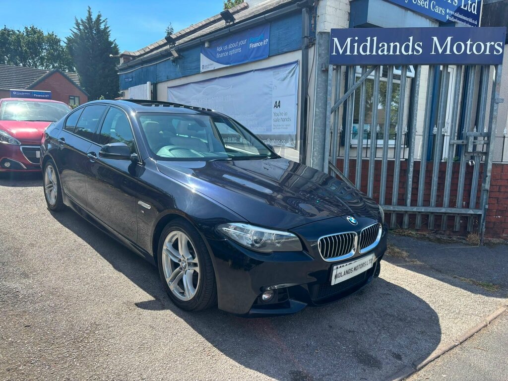 BMW 5 Series 2.0 520D M Sport Euro 6 Ss Black
