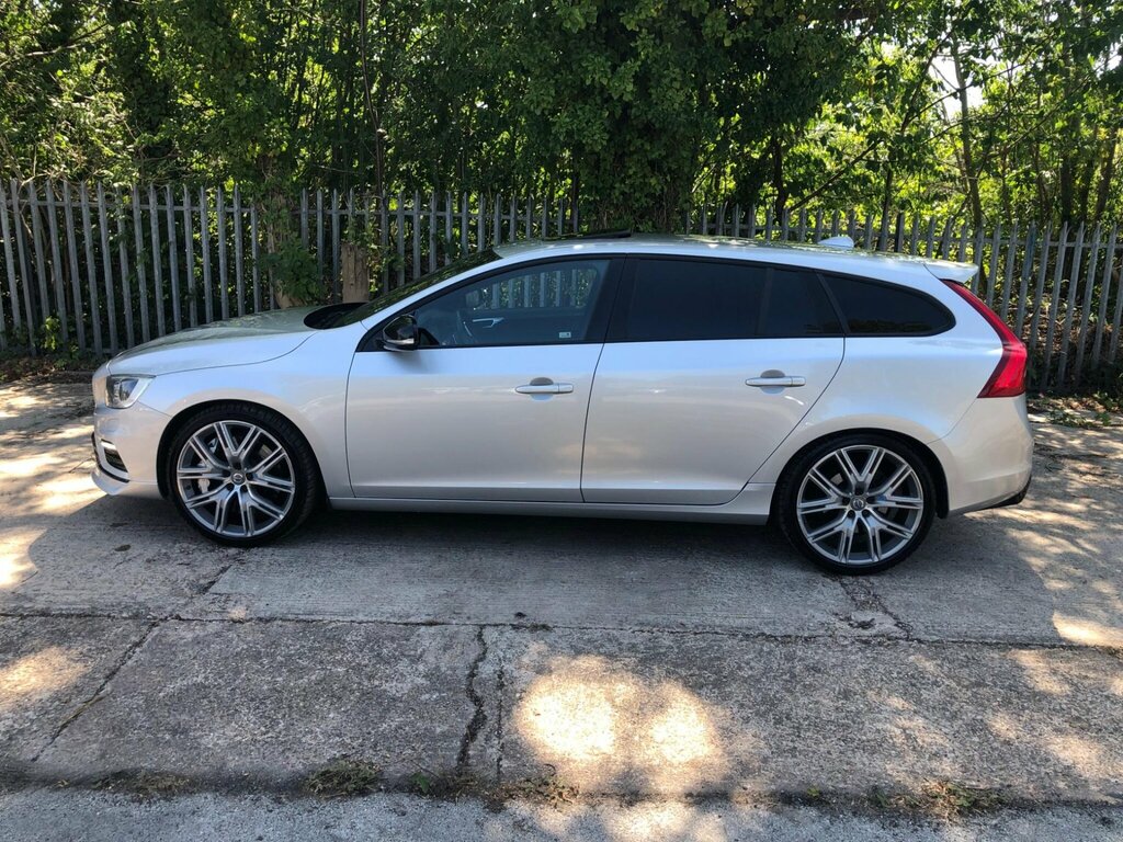 Volvo V60 2.0 T6 Polestar Estate Awd Euro 6 Silver #3