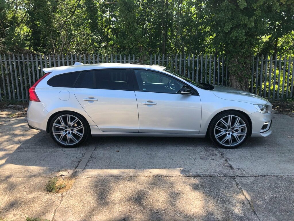 Volvo V60 2.0 T6 Polestar Estate Awd Euro 6 Silver #2