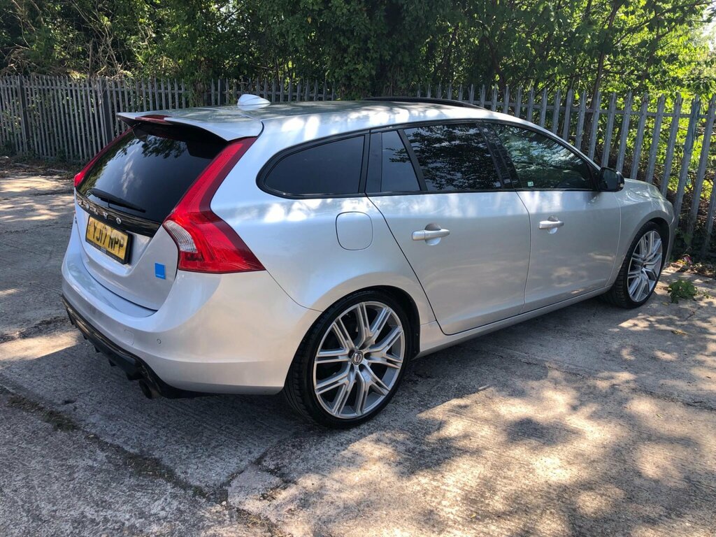 Volvo V60 2.0 T6 Polestar Estate Awd Euro 6 Silver #6