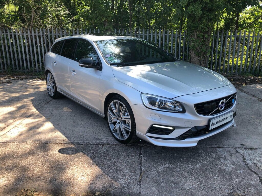 Volvo V60 2.0 T6 Polestar Estate Awd Euro 6 Silver #5