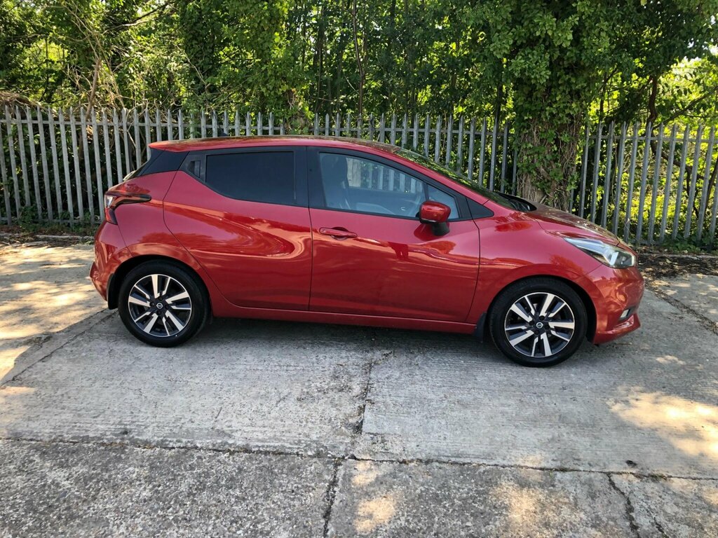 Nissan Micra 0.9 Ig-t N-connecta Euro 6 Ss Red #2