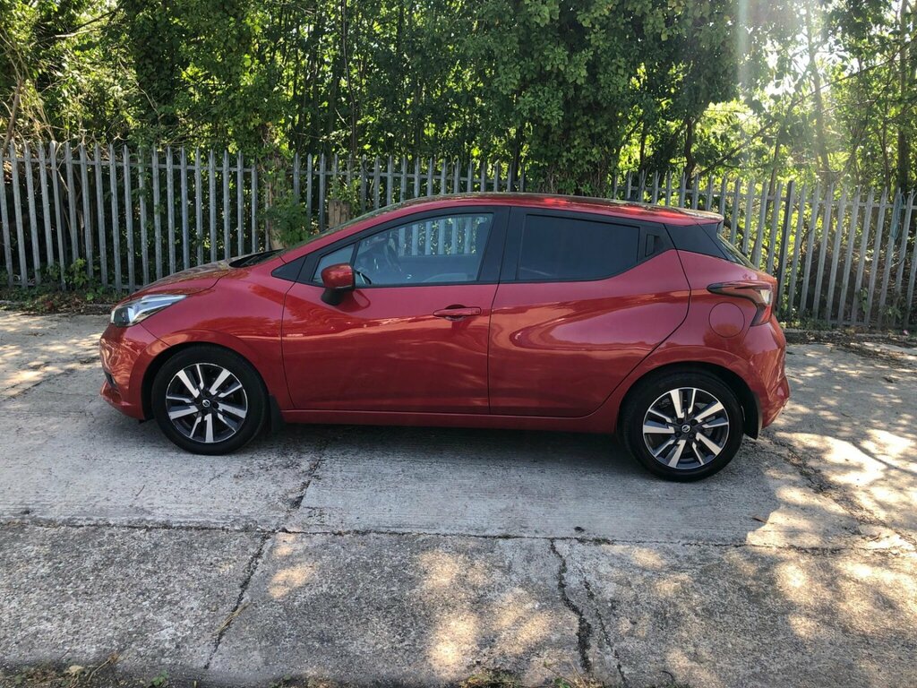 Nissan Micra 0.9 Ig-t N-connecta Euro 6 Ss Red #3
