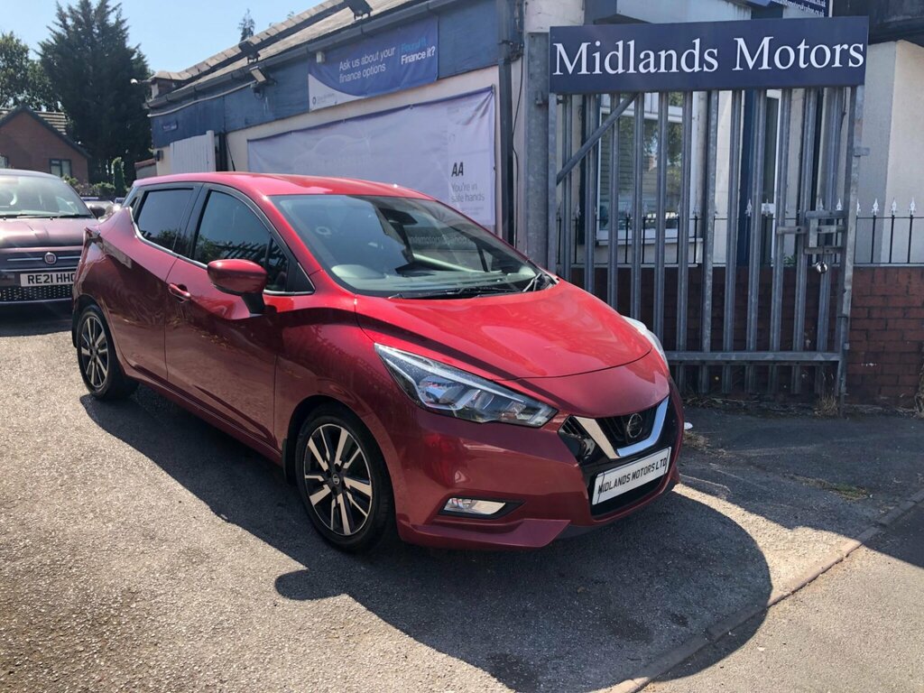 Nissan Micra 0.9 Ig-t N-connecta Euro 6 Ss Red