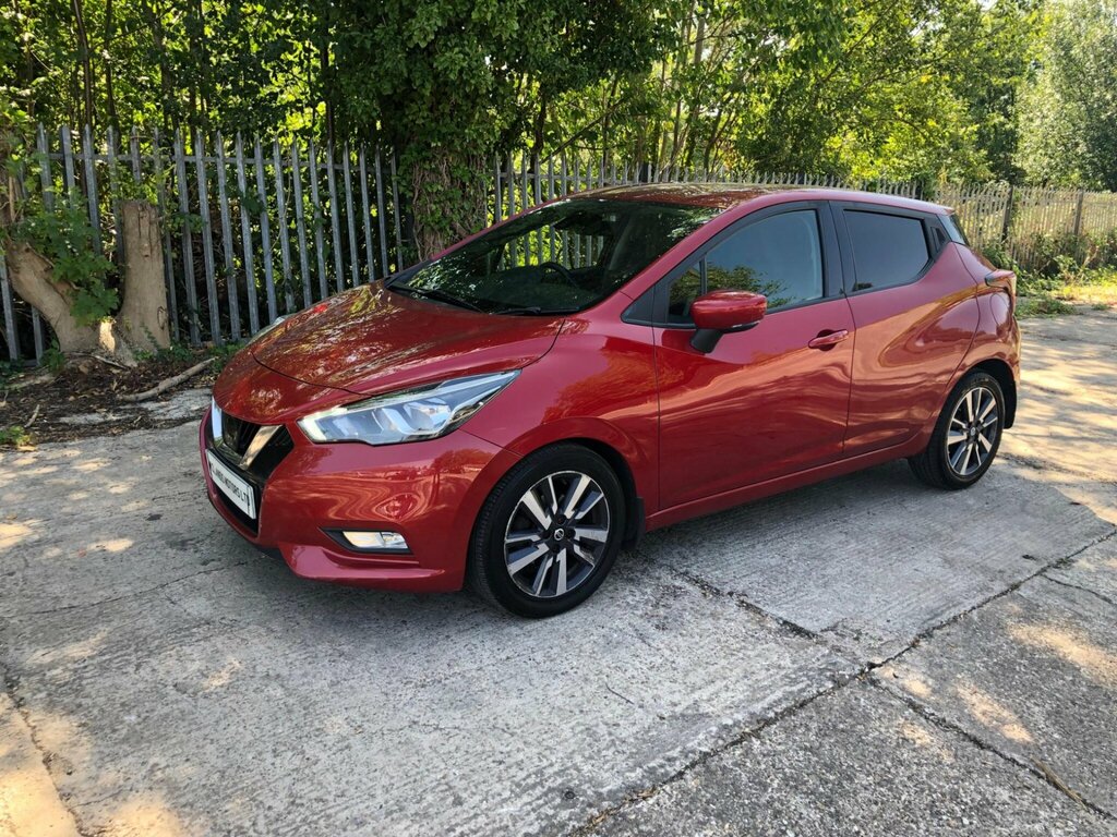 Nissan Micra 0.9 Ig-t N-connecta Euro 6 Ss Red #6