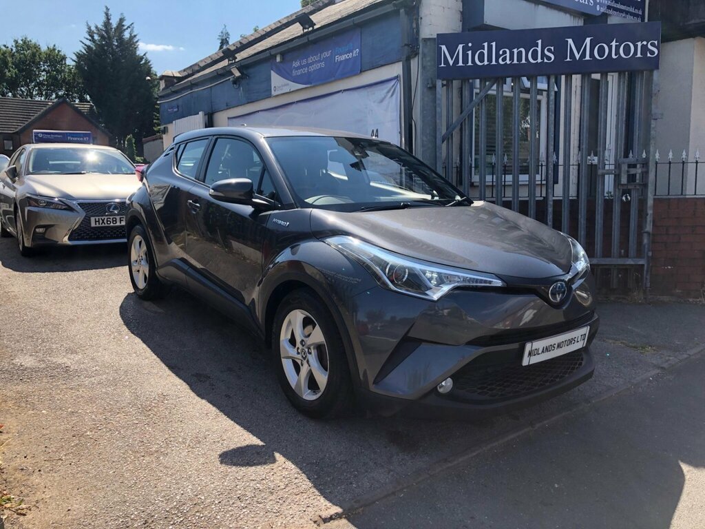 Toyota C-Hr 1.8 Vvt-h Icon Cvt Euro 6 Ss Grey