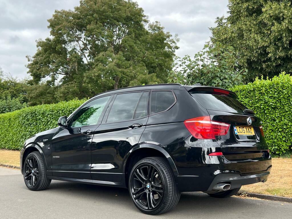 BMW X3 2.0 20D M Sport Xdrive Euro 6 S S LC15XAZ Black #6