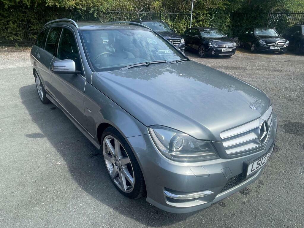 Mercedes-Benz C Class 2.1 C220 Cdi Blueefficiency Sport G-tronic Euro 5 Silver