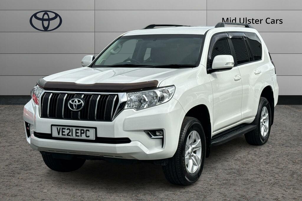 Toyota Land Cruiser 2.8 D-4d 204 Active 7 Seats White #3