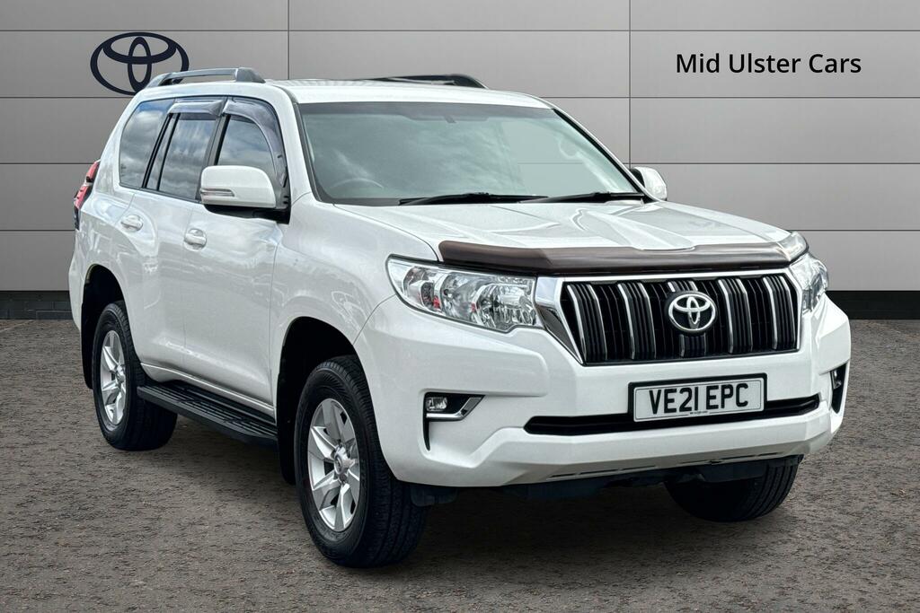 Toyota Land Cruiser 2.8 D-4d 204 Active 7 Seats White