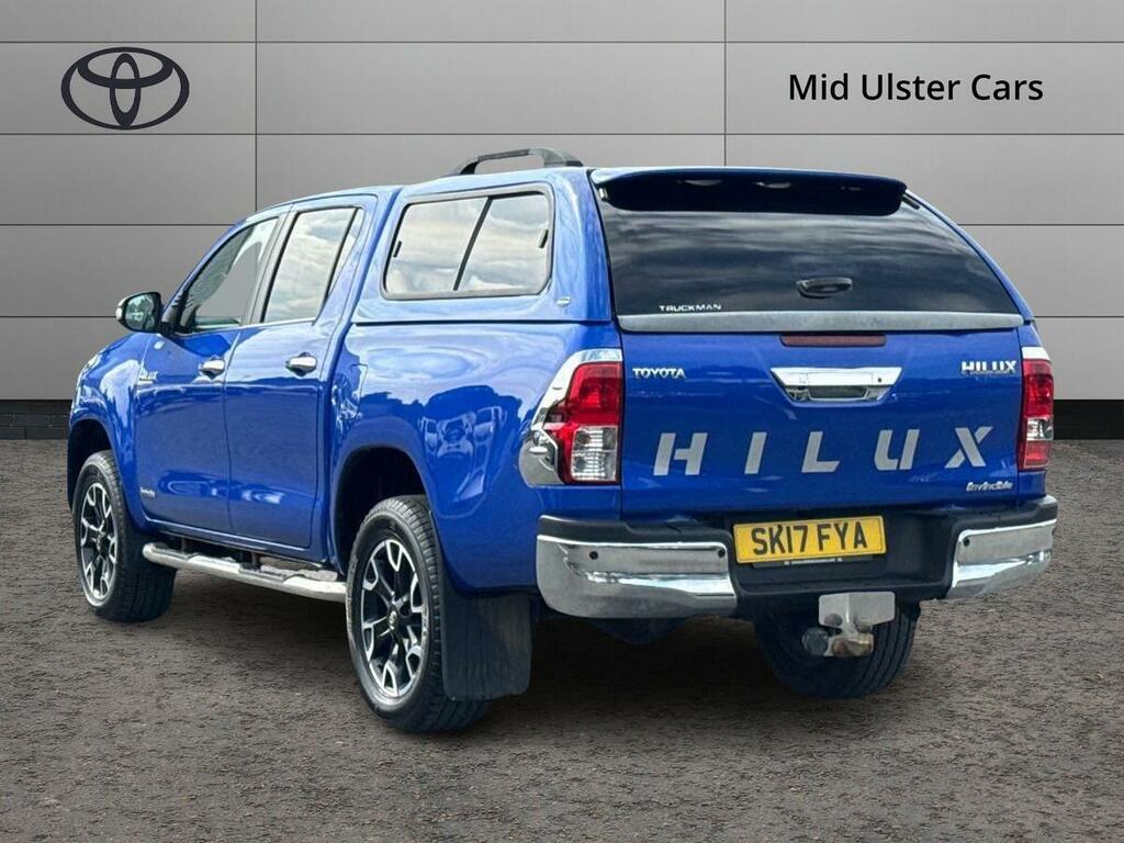 Toyota HILUX Invincible X Dcab Pick Up 2.4 D-4d Blue #3