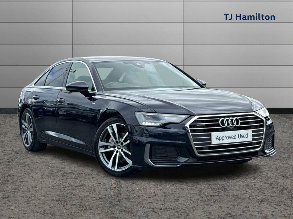 Audi A6 Saloon 40 Tdi Quattro S Line S Tronic Tech Pack Blue