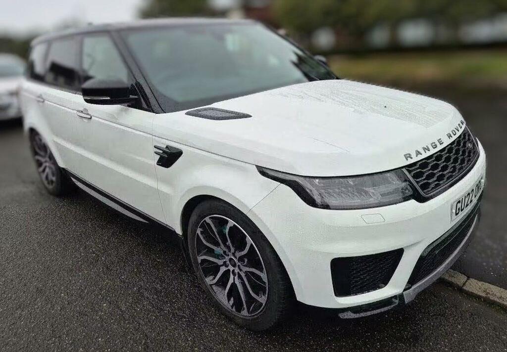 Land Rover Range Rover Sport Hse Silver White #4