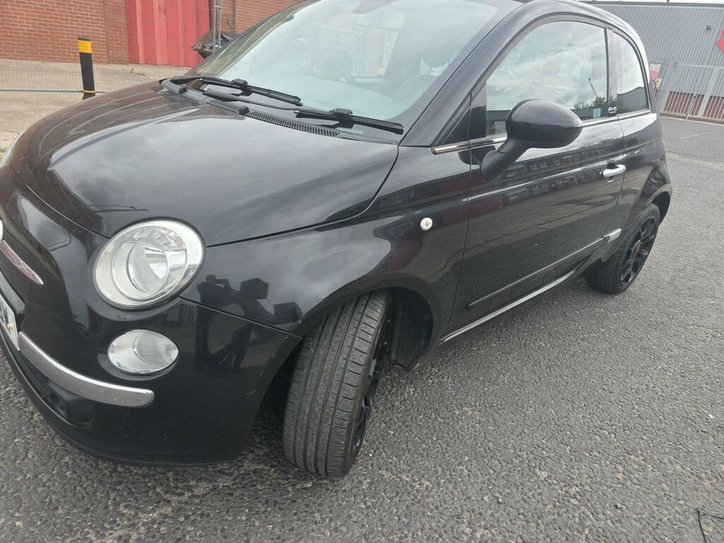 Fiat 500C Convertible 0.9 Twinair Lounge Euro 5 Ss 2 LT12OBW Black #3