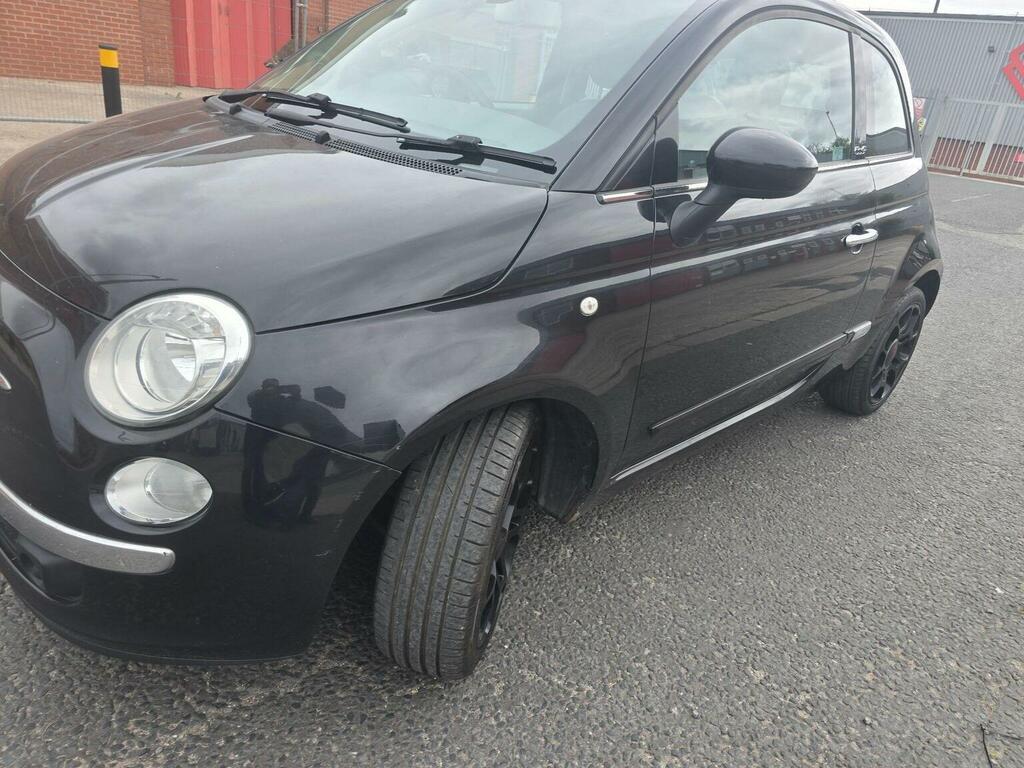 Fiat 500C Convertible 0.9 Twinair Lounge Euro 5 Ss 2 LT12OBW Black #2