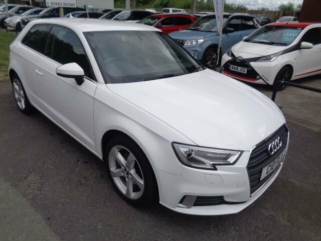 Audi A3 1.0 Tfsi Sport Hatchback Euro 6 White #2