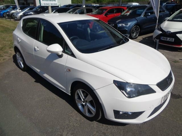 Seat Ibiza 1.4 Tsi Act Fr Hatchback Euro 5 White #2