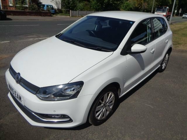 Volkswagen Polo 1.2 Tsi Bluemotion Tech Se Hatchback Ma White #4