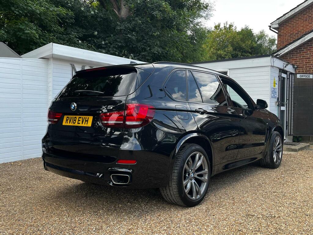BMW X5 Suv 3.0 40D M Sport Xdrive Euro 6 Ss RV18EVH Black #3