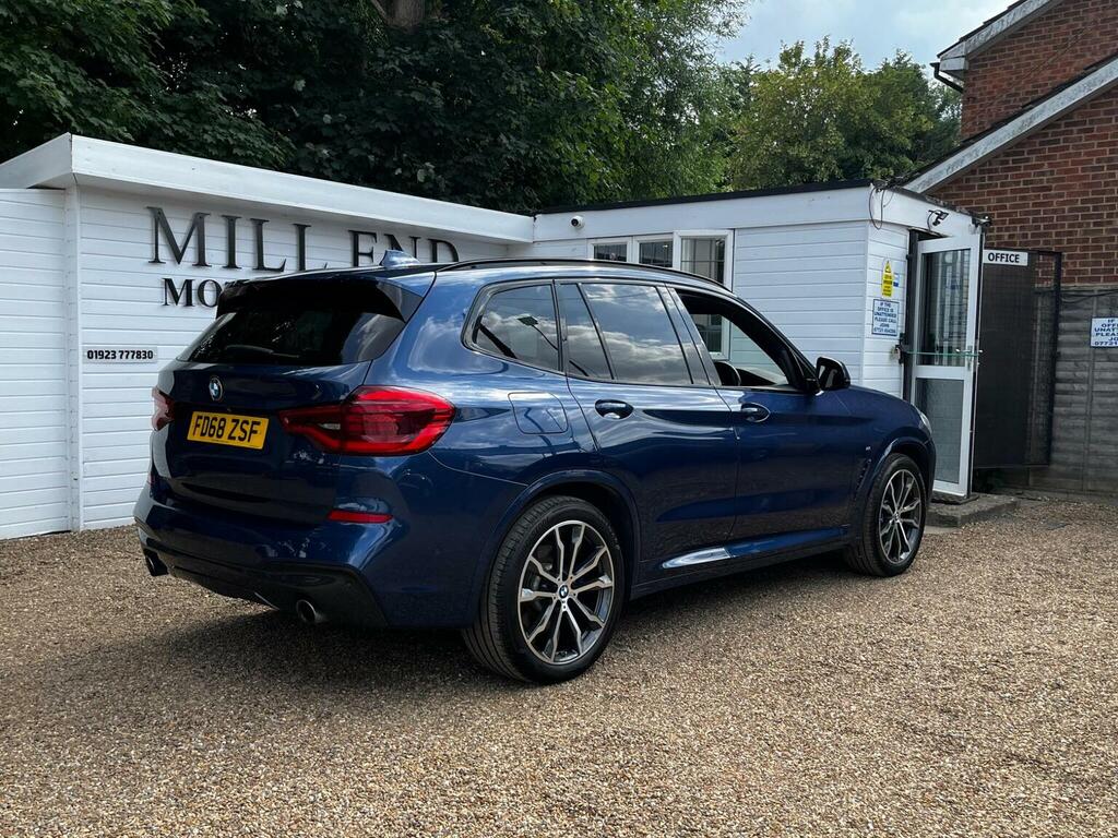 BMW X3 Suv 3.0 30D M Sport Xdrive Euro 6 Ss FD68ZSF Blue #3