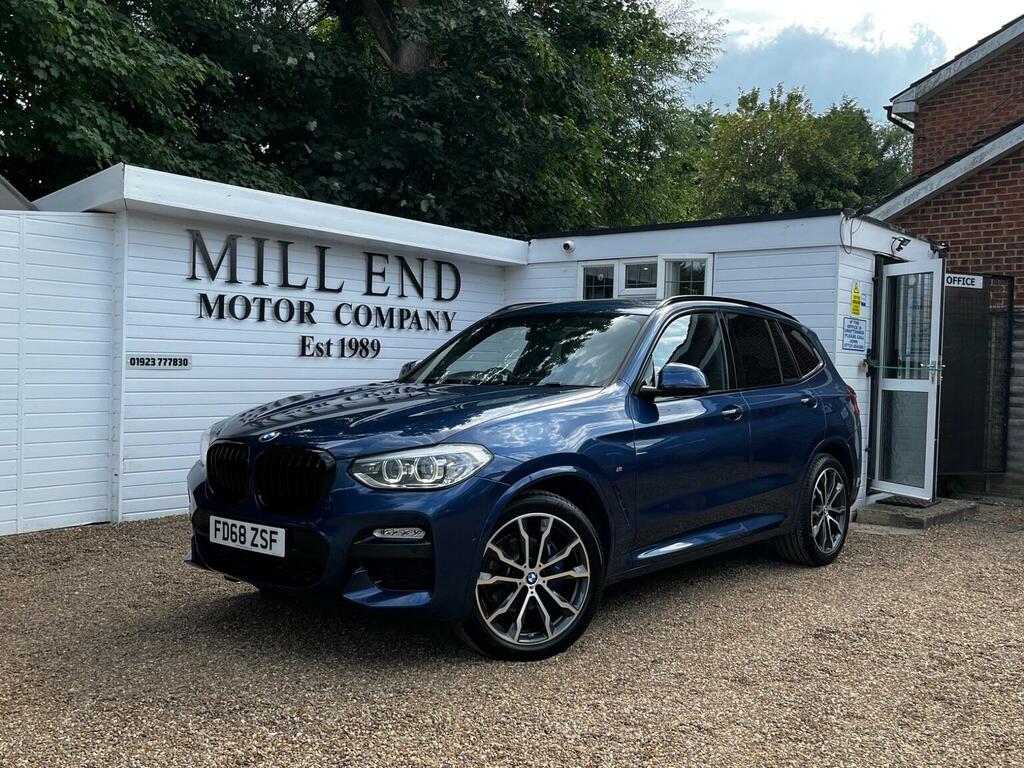 BMW X3 Suv 3.0 30D M Sport Xdrive Euro 6 Ss FD68ZSF Blue