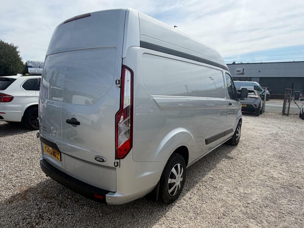 Ford Transit Custom 2.0 300 Ecoblue Trend L2 H2 Euro 6 S S Silver #6