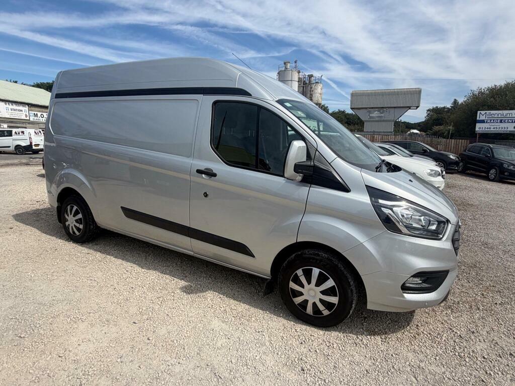 Ford Transit Custom 300 Tdci 130 L1h1 Limited Ecoblue Swb Low Roof Fwd White #8