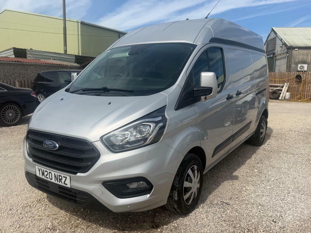 Ford Transit Custom 2.0 300 Ecoblue Trend L2 H2 Euro 6 S S Silver #2
