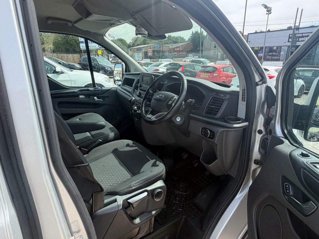 Ford Transit Custom 300 Tdci 130 L1h1 Limited Ecoblue Swb Low Roof Fwd White #9